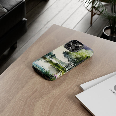 Summer Day by the Lake - Impact Resistant Phone Case